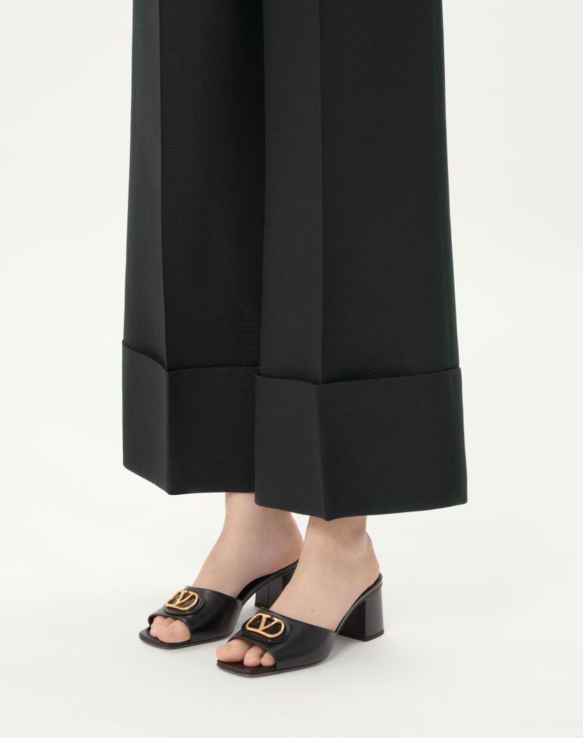 VLOGO SIGNATURE SLIDE SANDAL IN CALFSKIN 60MM - Image 5